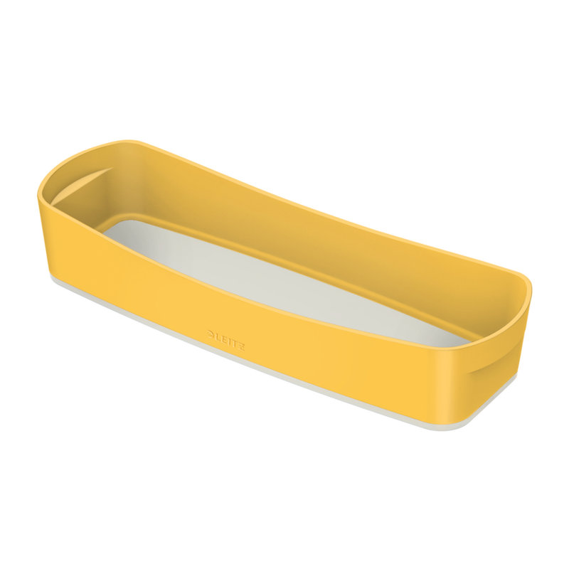Leitz Cosy Polysterene Decorative Bin, Yellow