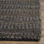 Tapis gris anthracite en jute / coton tissé à la main Paucar-20946802