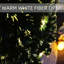 Pre-Lit Fibre Optic Artificial Christmas Tree with Warm White LED Lights and Gold Stars-1590590898