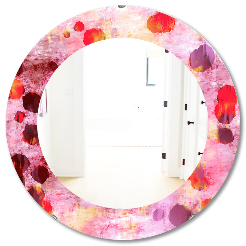 Miroir décoratif Spheres, H 31,5 po x l po