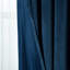 Safia 100% Crushed Velvet Eyelet Sheer Window Curtains-49251632-49251641
