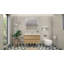 Ensemble de meuble-lavabo mural simple 42 po Mableton-1033396791