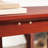 Graceful Curio Cabinet With 2 Doors And 1 Drawer - Cherry, Adjustable Shelves, Bulb Included, Protection Mechanism Fascinating Lighted Display Cherry Finish, Stability Guarantee-1338806571