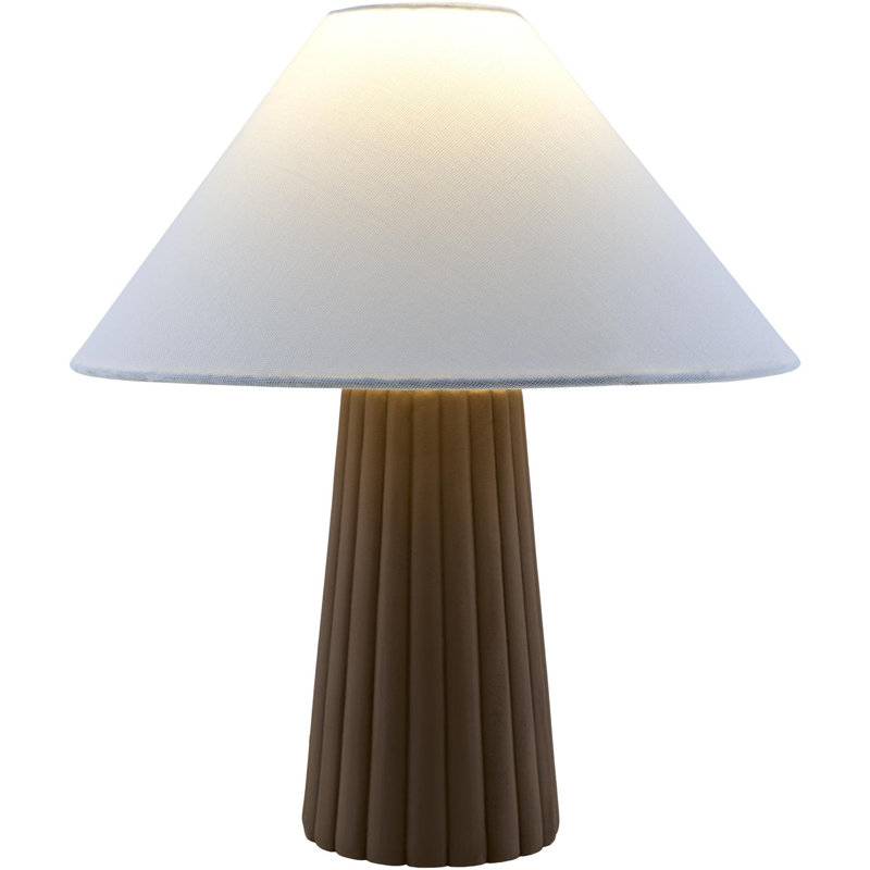 Grove Burkhalter Table Lamp, Dark Brown