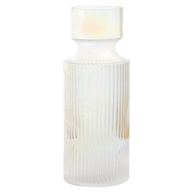 Aviree Handmade Glass Table Vase, 32cm H x 11cm W x 11cm D