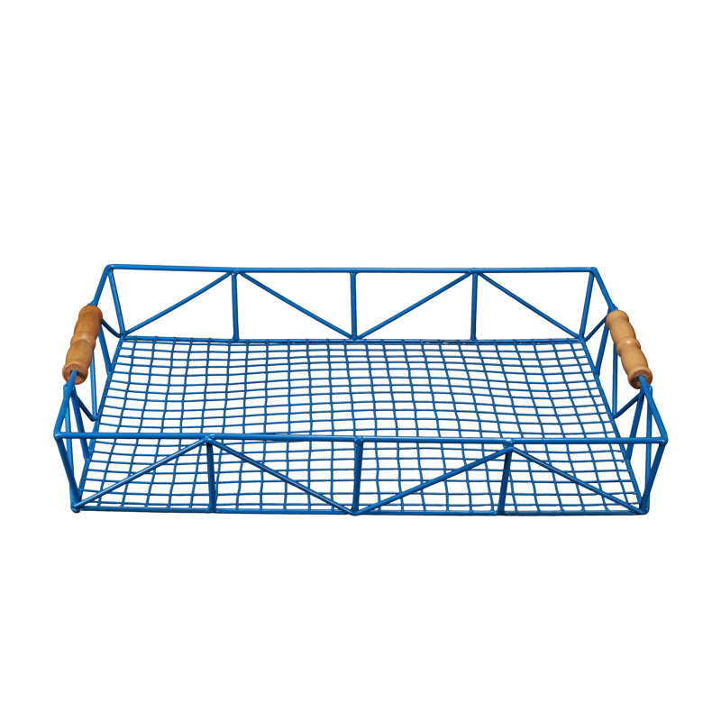 Plateau de table basse, Bleu