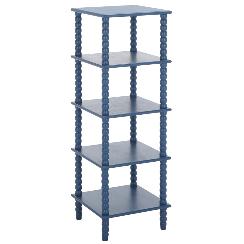 Dilyn 5 Tier Shelving Unit, Blue