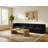 Enso 126'' Velvet Sofa-1533001374