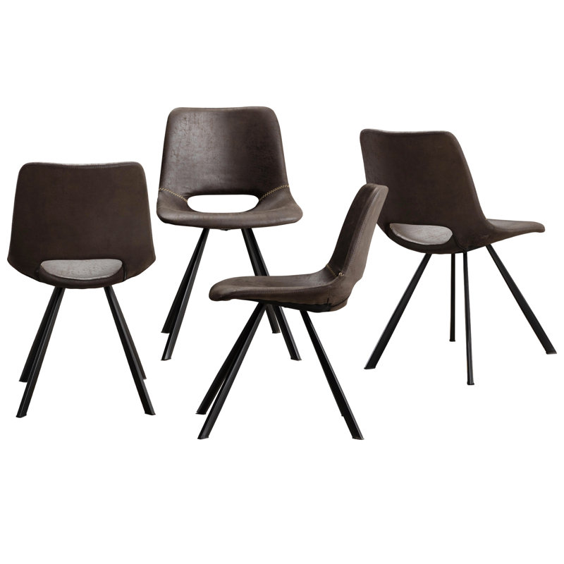 Chaise d'appoint Laakkonen, Marron foncé