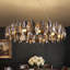 Lustre tambour en cristal à intensité variable 12 lumières Friedhardt, éclairage de luxe moderne pour salle à manger avec îlot de cuisine-517127