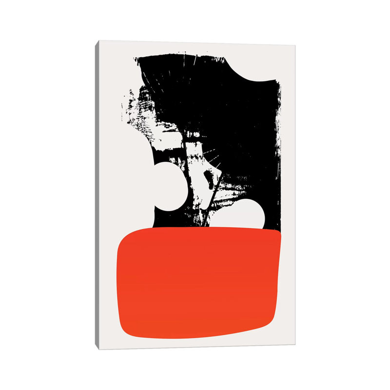 Abstracta No.5 - Impression sur toile tendue, H 26 po x l 18 po x 1,5 po