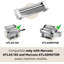 Marcato Bigoli Cutter Attachment Works with Atlas 150 Pasta Machine, Silver