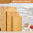 Cutting Boards for Kitchen, (Set of 3) Kitchen Chopping Board with 3 Built-In Compartments and Juice Groove Heavy Duty Serving Tray Wood Butcher Block and Wooden Carving Board-112386767
