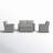4 - Person Patio Conversation Set with Cushions-41555739-41588777