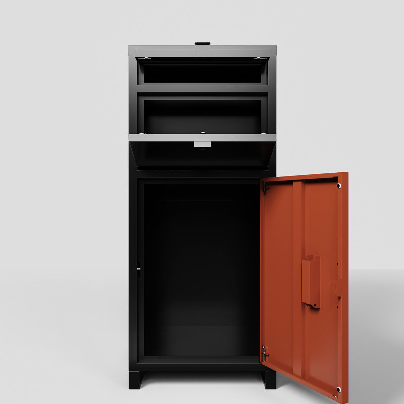 Boîte de rangement pour colis - et avec résistance aux intempéries