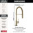 Touch2O Technology Kitchen Faucet with Touchless Technology-120278590