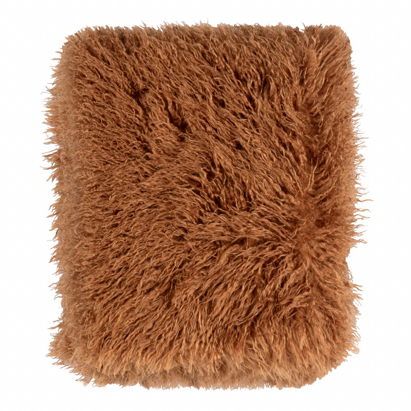 Furn Rowan Throw, Orange