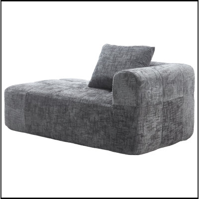 Canapé confortable en chenille pour des espaces de vie relaxants et élégants