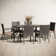 Alyah Rectangular 7 - Piece 6 - Person 152.4Cm L Table Set