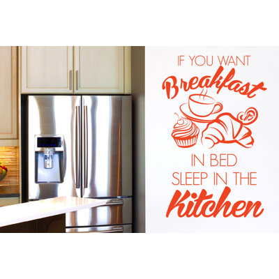 Food & Beverage Non-Wall Damaging Wall Decal