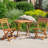 3 Eucalyptus Bistro - Natural Oil Finish, Resists Rot Outdoor Seating Option-569528566