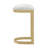 Upholstered Counter Stool with Metal Frame-26649264