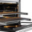 ZLINE Autograph 36 in. Paramount Gas Range with 6 DuoPro Burners w/ Black Door & Gold Accents-1098878085-1098878091