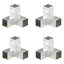 Middleville Dakota Fields Metal Panel Connector for Posts-371789219
