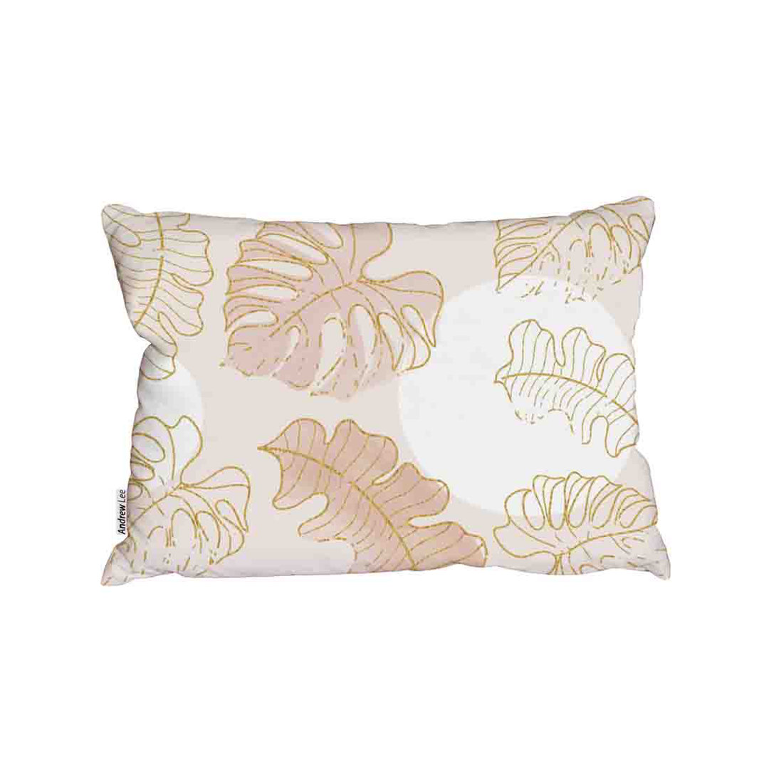 Miltiadh Floral Rectangular Scatter Cushion with Filling