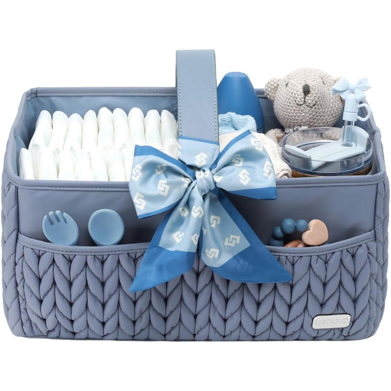 Rebrilliant Nylon Storage Bag, Ash Blue