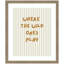 «Where the Wild Ones Play Striped» par Laura Moss, reproduction d'art encadrée