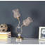 Lampe de table en métal or rose 18,75 "Trompette Glam