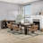 Adeline Witherbee 89" Solid Wood Dining Table