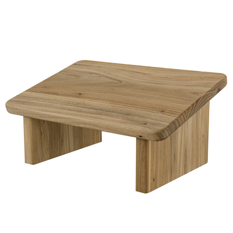 Repose-pieds ergonomique en bois massif