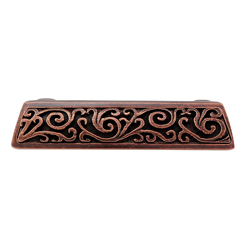 Liscio Finger Pull, Antique Copper