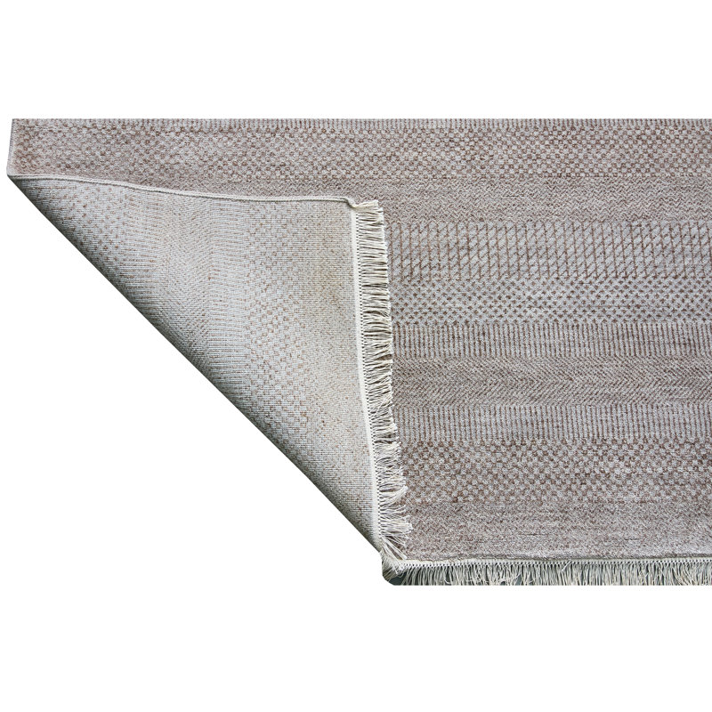One-of-a-Kind Rectangle 8' x 10'2" Area Rug in Light Green/Brown/Gray