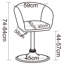 Nisbet Swivel Adjustable Height Stool-1970881342
