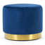 Tia Velvet Ottoman