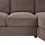 Canapé modulaire moderne en L de 84,6 po-1190177883