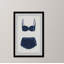 Bikini - reproduction de cadre photo sur papier-885502928