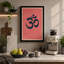 Om in Geometry Minimalist - Wrapped Canvas-1793030938-1793030919