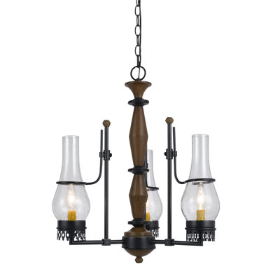 Lustre classique/traditionnel ombré 3 lumières Ardean