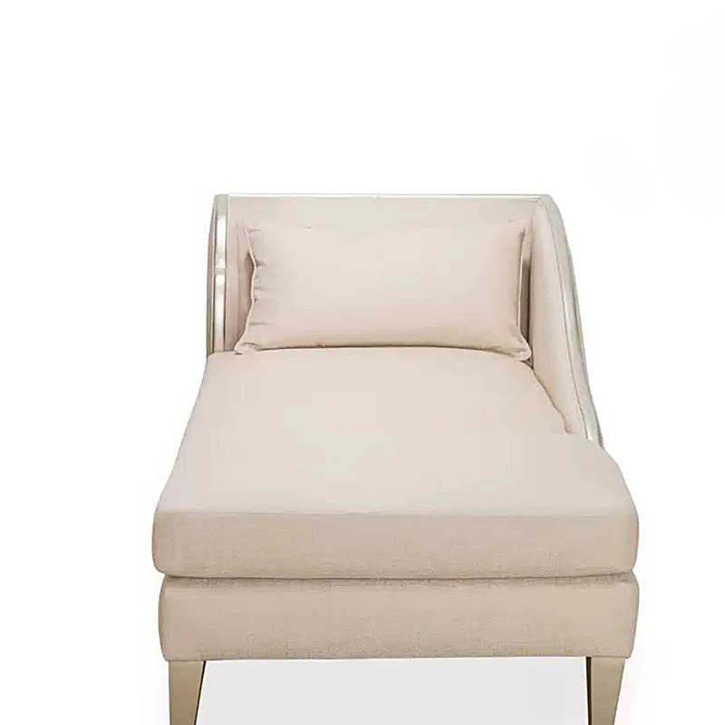 Elegant birch high quality solid wood chair, Left Hand Facing