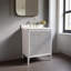 Ensemble de meuble-lavabo autoportant 30 po avec 2 poignées et plateau en marbre d'ingénierie - entièrement assemblé-2075905019-2075905016-2075904967
