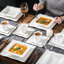 30-Piece White Porcelain China Dinnerware Set, Service For 6 