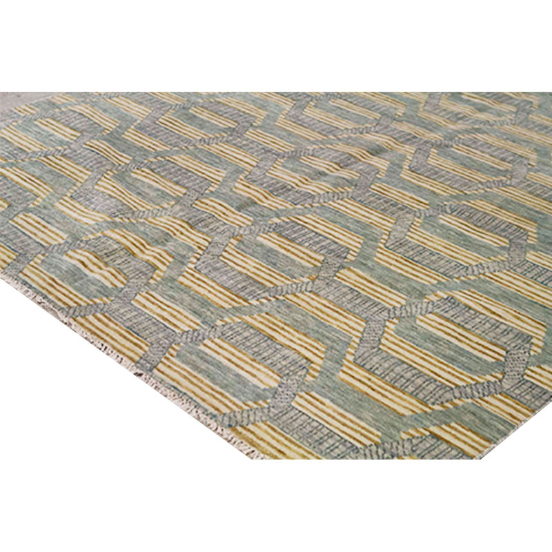 South Sea Wool Geometric Area Rug