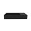 Juniper 30" Wall Mounted Solid Surface Floating Bathroom Sink with Concealed Drain Left Basin - Black-70942136