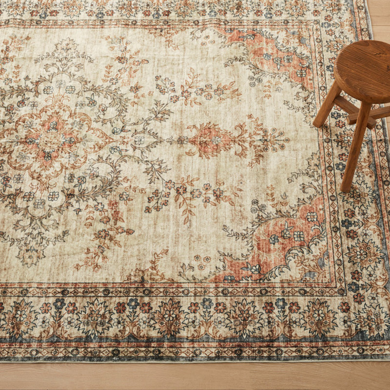 Oriental Machine Tufted Shag Area Rug, Rectangle 200 x 290 cm