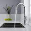 Robinet de cuisine rétractable à poignée simple-49414069