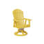 Berlin Gardens Comfo Back Tropical Swivel Rocker Dining Chair-1394835226